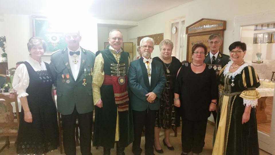 Wczorajszy bal Królewski w Bractwie w Gadebusch