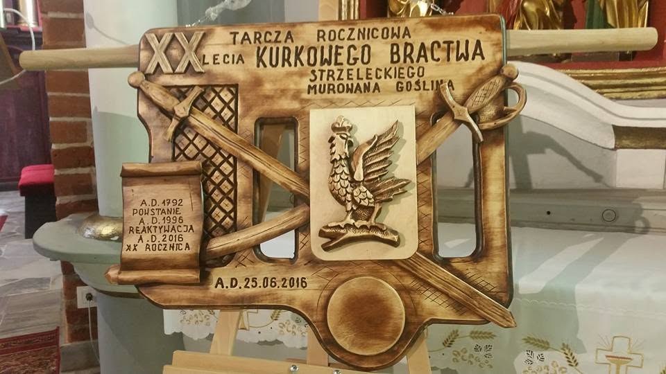 20-lecie Kurkowego Bractwa Strzeleckiego z Murowanej Gośliny