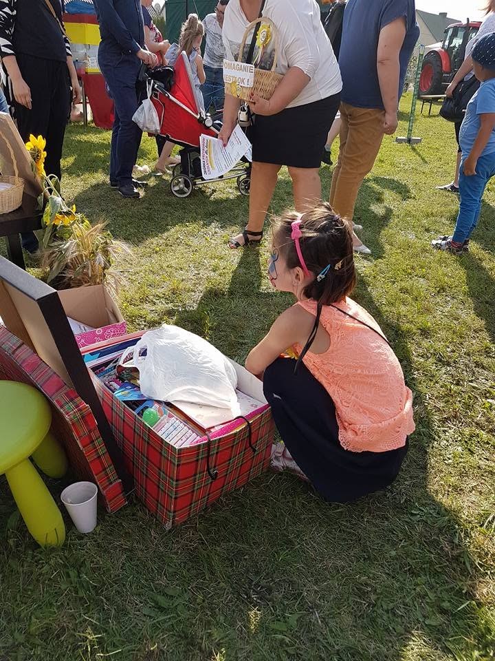 Podziękowanie za dary dla Chojnic