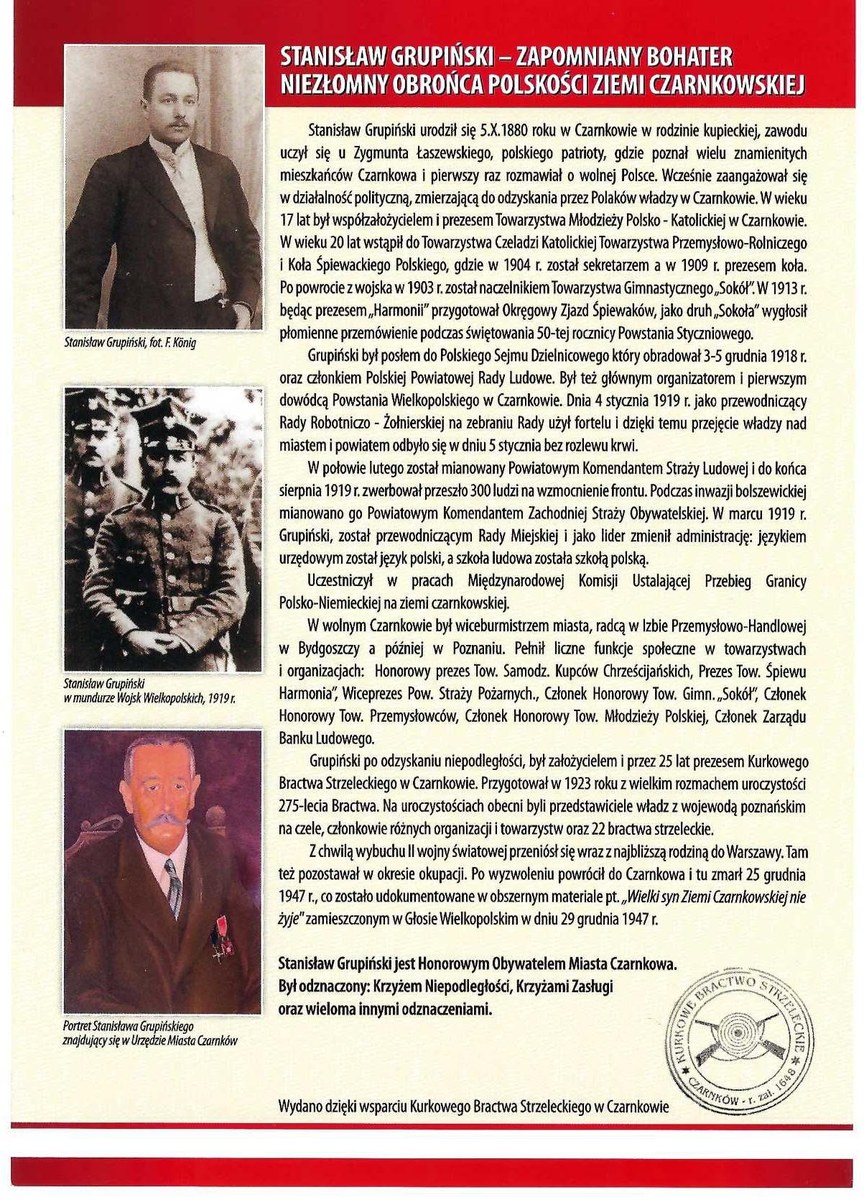 106. rocznica zakończenia Powstania Wielkopolskiego