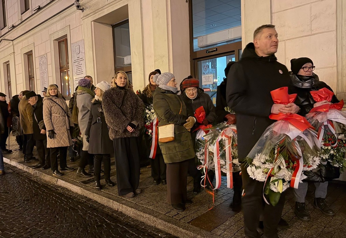 107. rocznica Powstania Wielkopolskiego — Plac Wolności, Czarnków