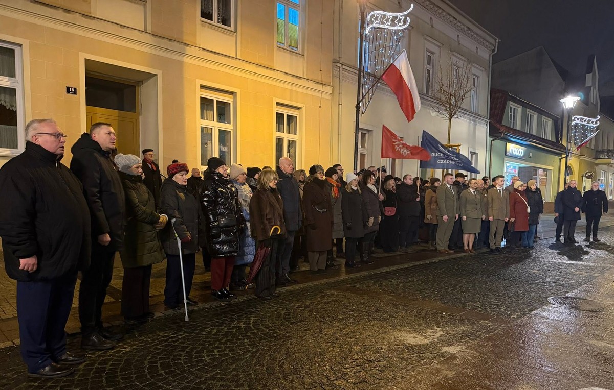 107. rocznica Powstania Wielkopolskiego — Plac Wolności, Czarnków